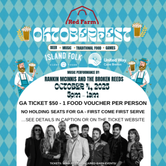 Oktoberfest 2025 Saturday October 4th - United Way Cape Breton Charity Night