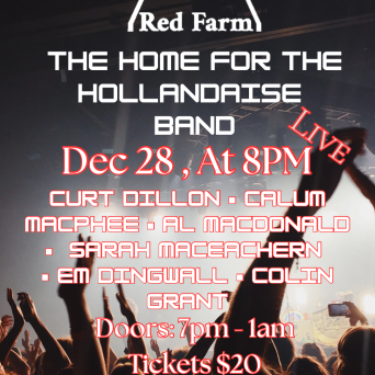 The Home for the Hollandaise Band Live